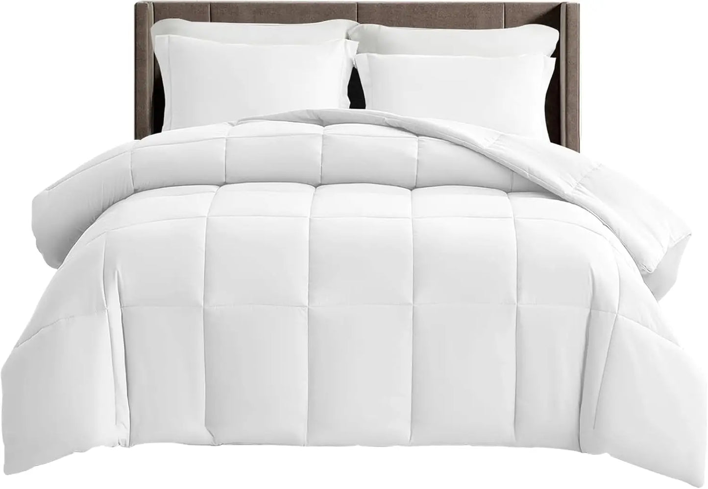 LDC Lux Decor Collection Down Alternative Box Stitched Comforter