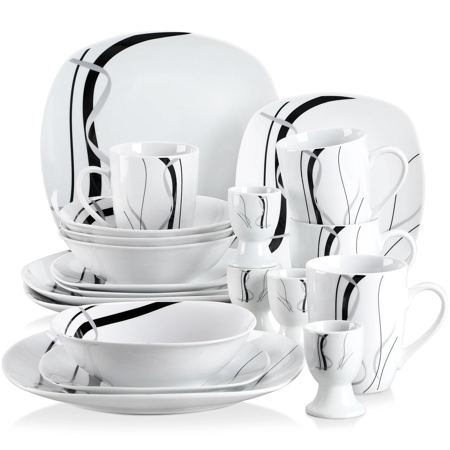 Fiona Porcelain Dinnerware Set Collection