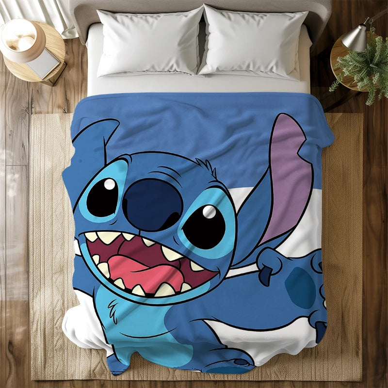 Potdemiel Disney Lilo And Stitch Soft Flannel Blanket