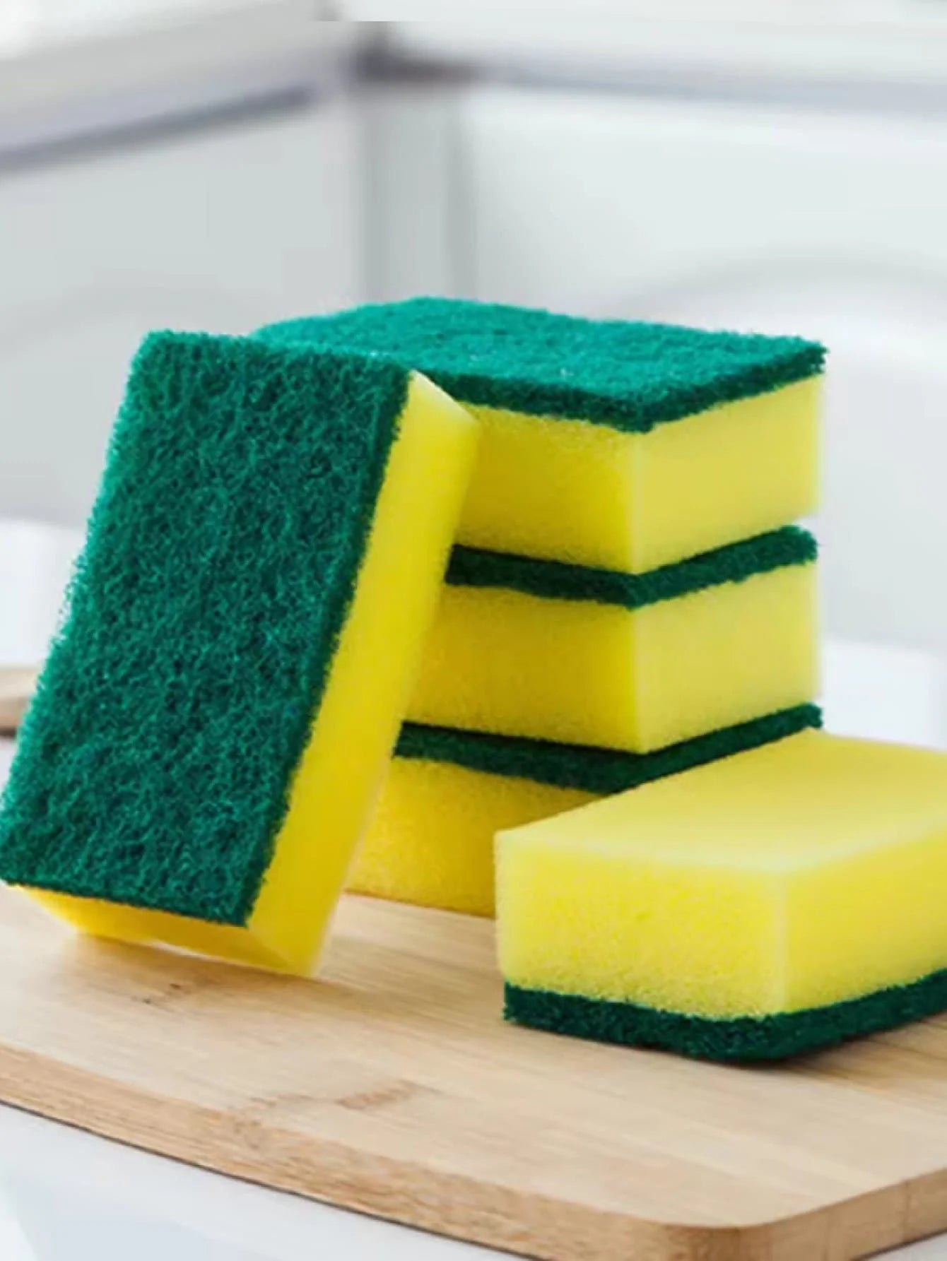 Assorted Dishwashing Sponges And Scouring Pads For Kitchen Cleaning