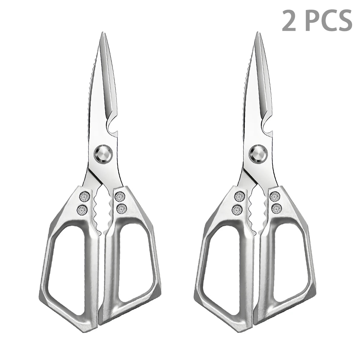 Stainless Steel Kitchen Shears For Easy Cutting And Cleaning