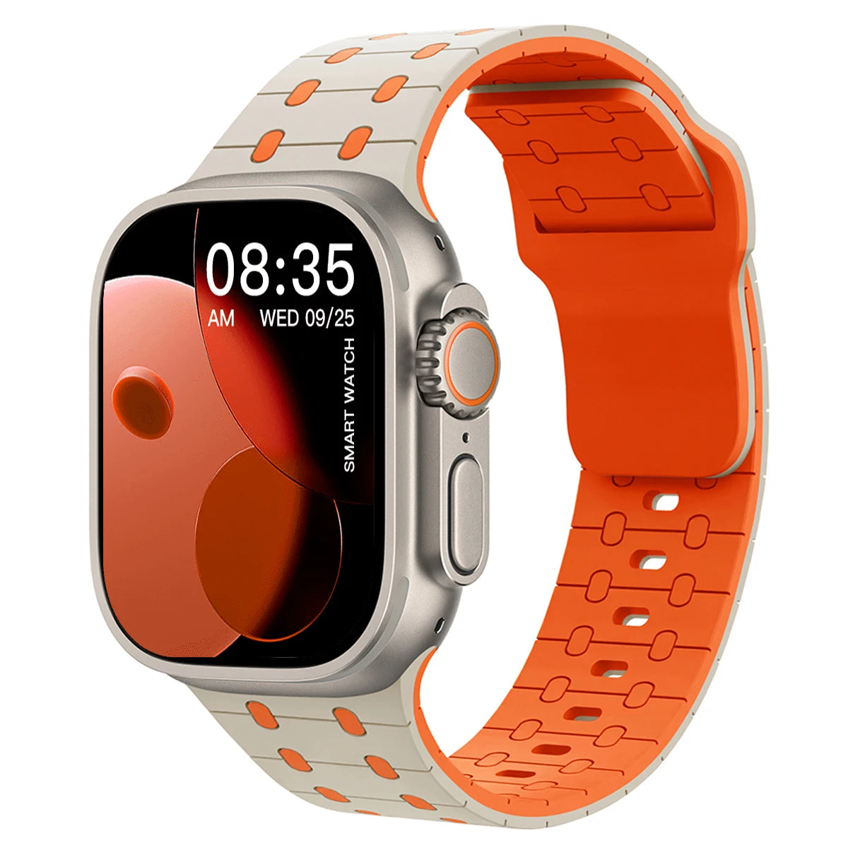 Silicone Apple Watch Band for Series 3 10 SE Ultra