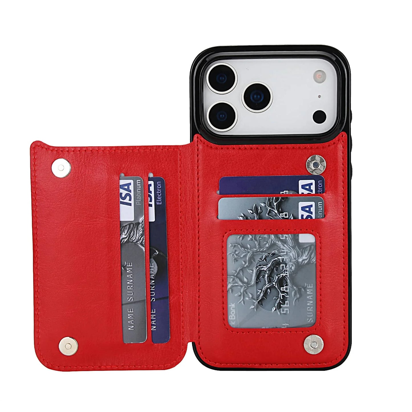 iPhone Pro Max Air Wallet Case With Card Holder Magnetic