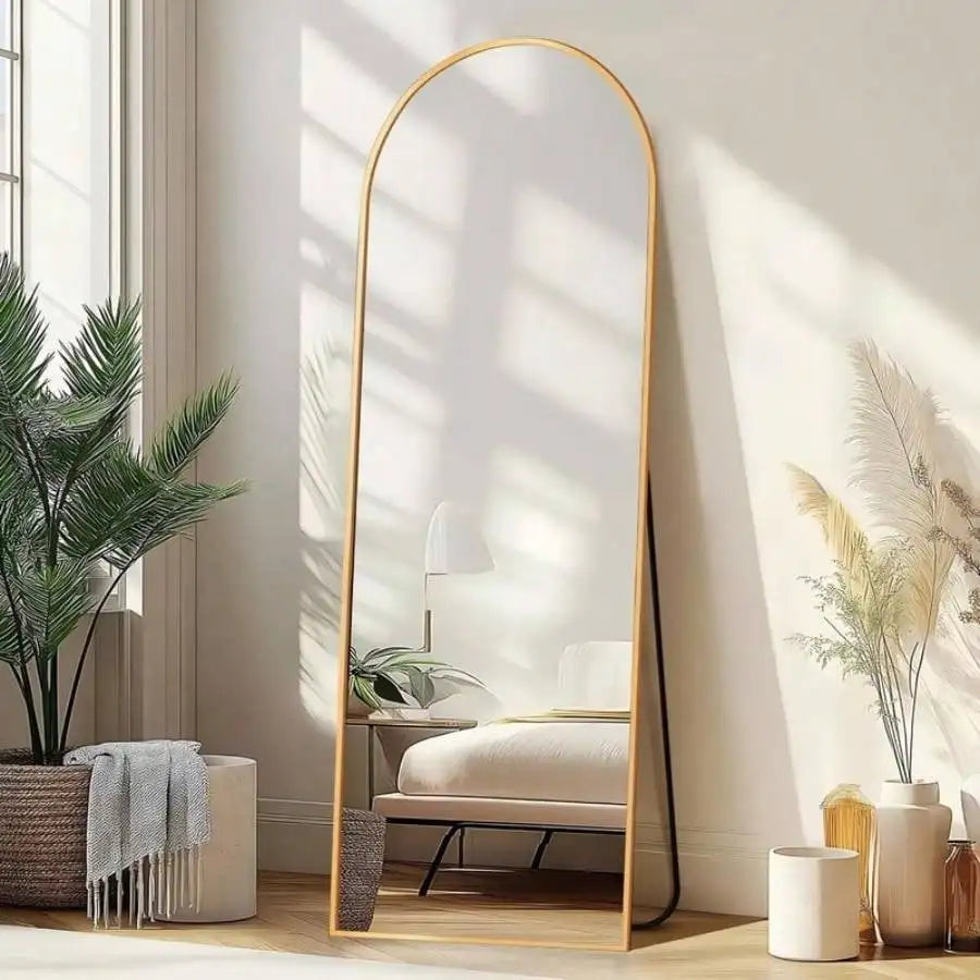 Elegant Arched Full Length Mirror
