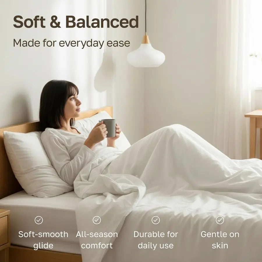 Natural Cotton Sheets Set