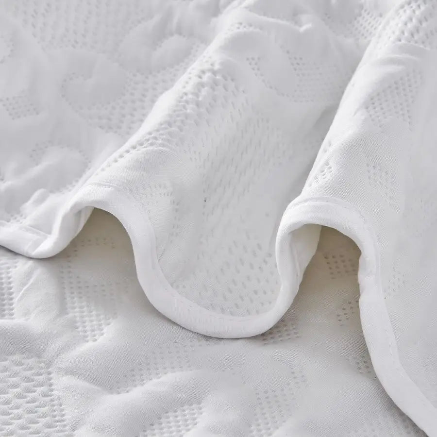 Lightweight 3 Piece Quilted Coverlet Set 100 Percent Cotton