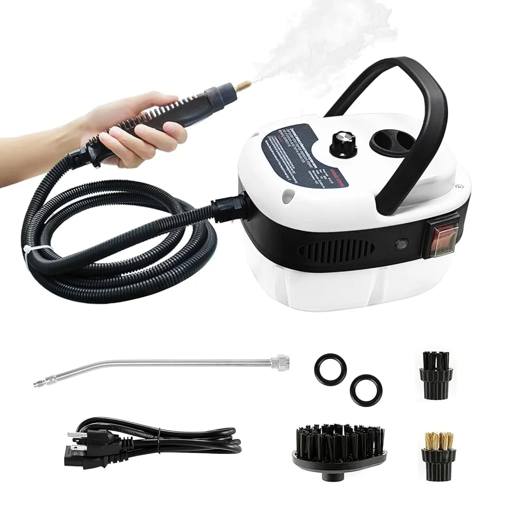 2500W 110V High Temperature Steam Cleaner Portable Handheld With Accessories