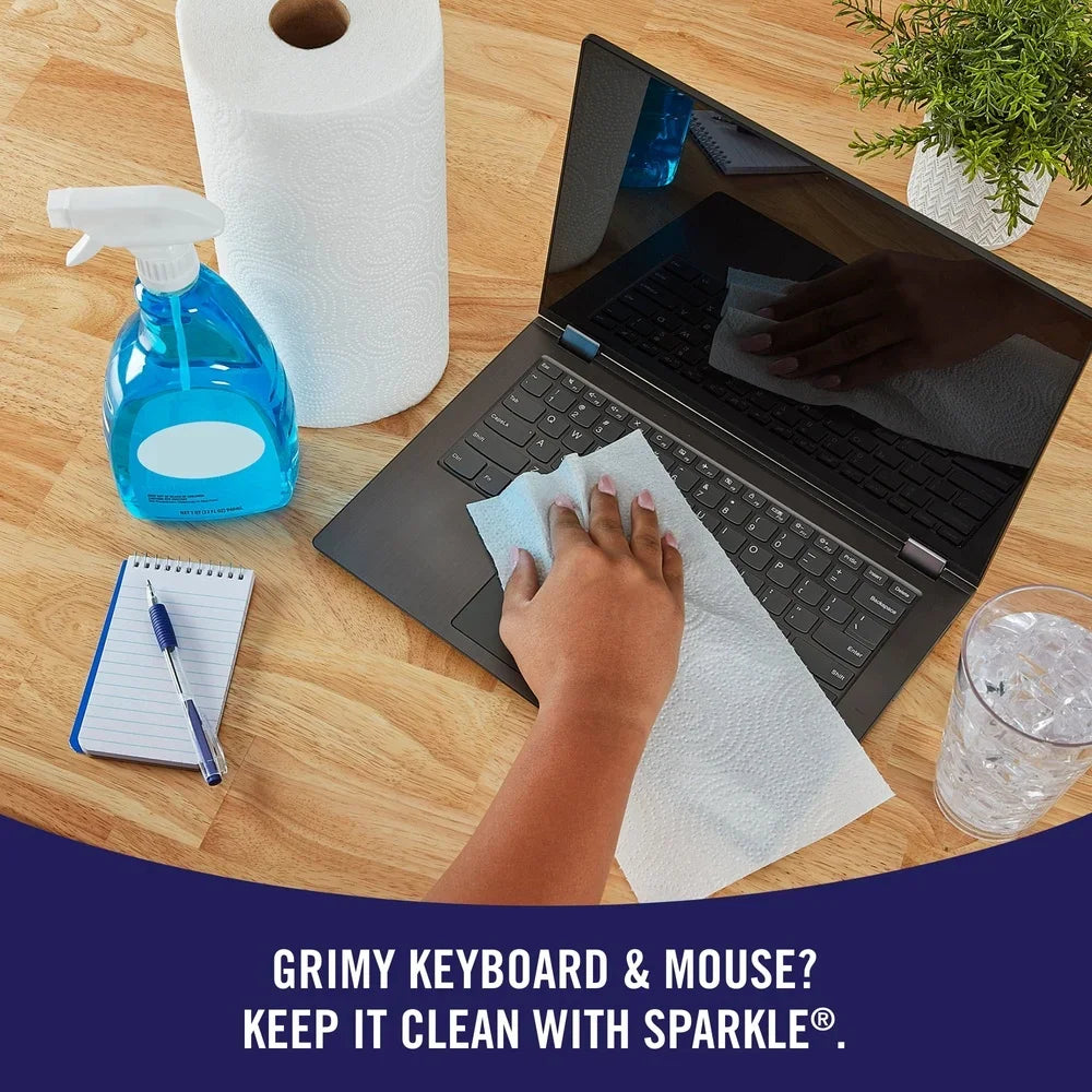 Tear A Square Paper Towels 2 Ply Absorbent Kitchen Cleaning