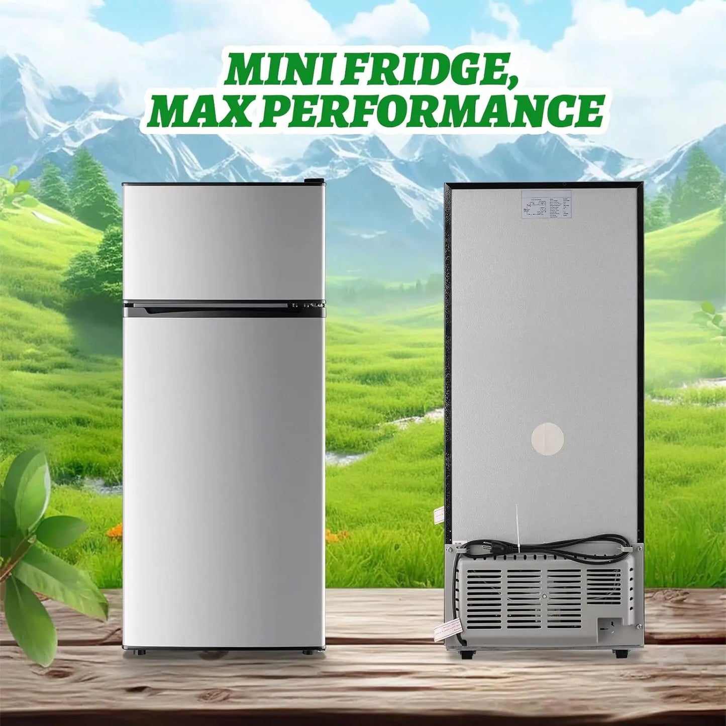Two-Door Freestanding Refrigerator With Freezer