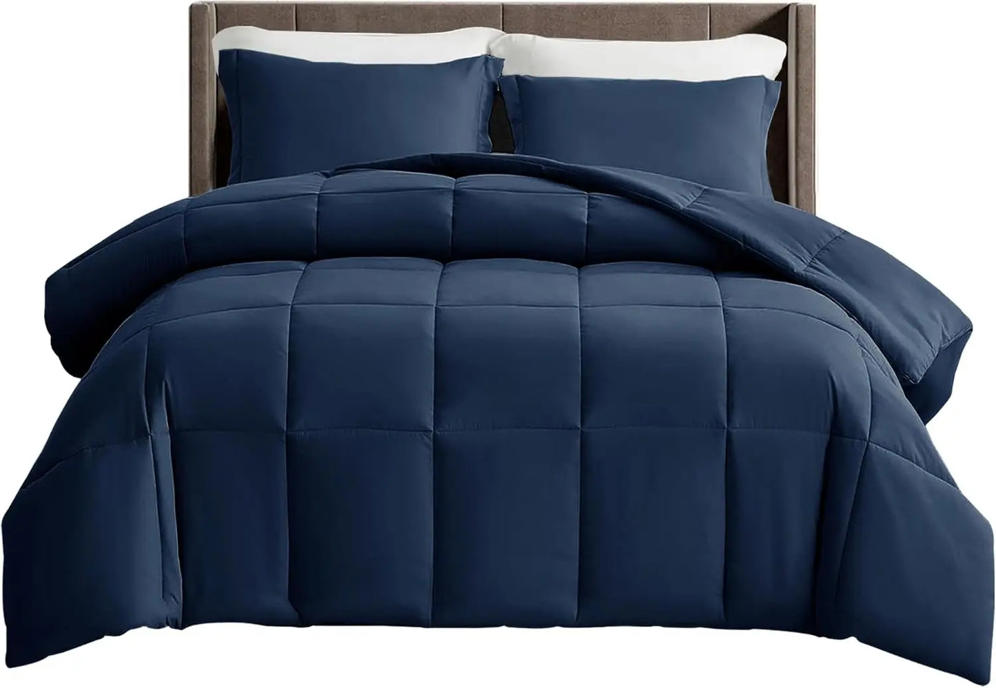 LDC Lux Decor Collection Down Alternative Box Stitched Comforter