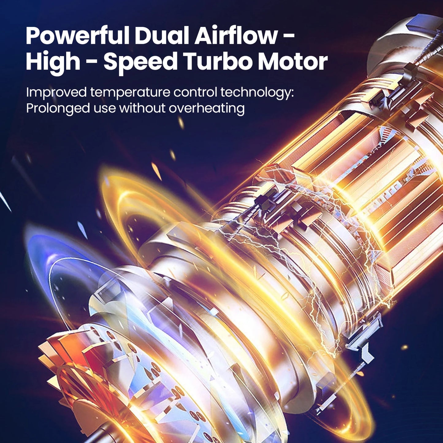 Cordless Handheld Car Vacuum Cleaner 120W Powerful Suction