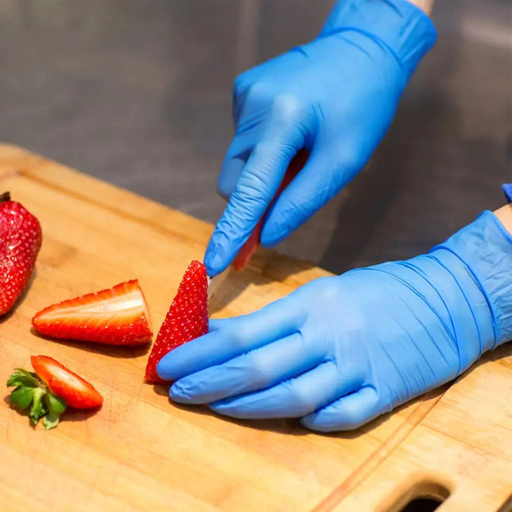 NONECN Disposable Vinyl Exam Gloves Latex Free Powder Free