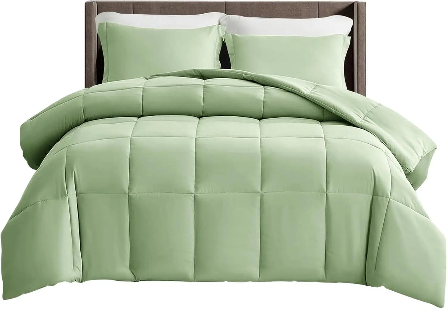 LDC Lux Decor Collection Down Alternative Box Stitched Comforter