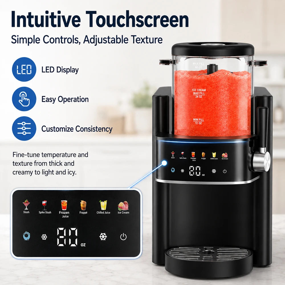 Multi Functional Beverage Machine With LED Display And Six Presets
