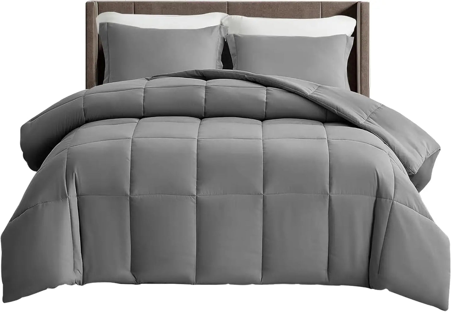 LDC Lux Decor Collection Down Alternative Box Stitched Comforter