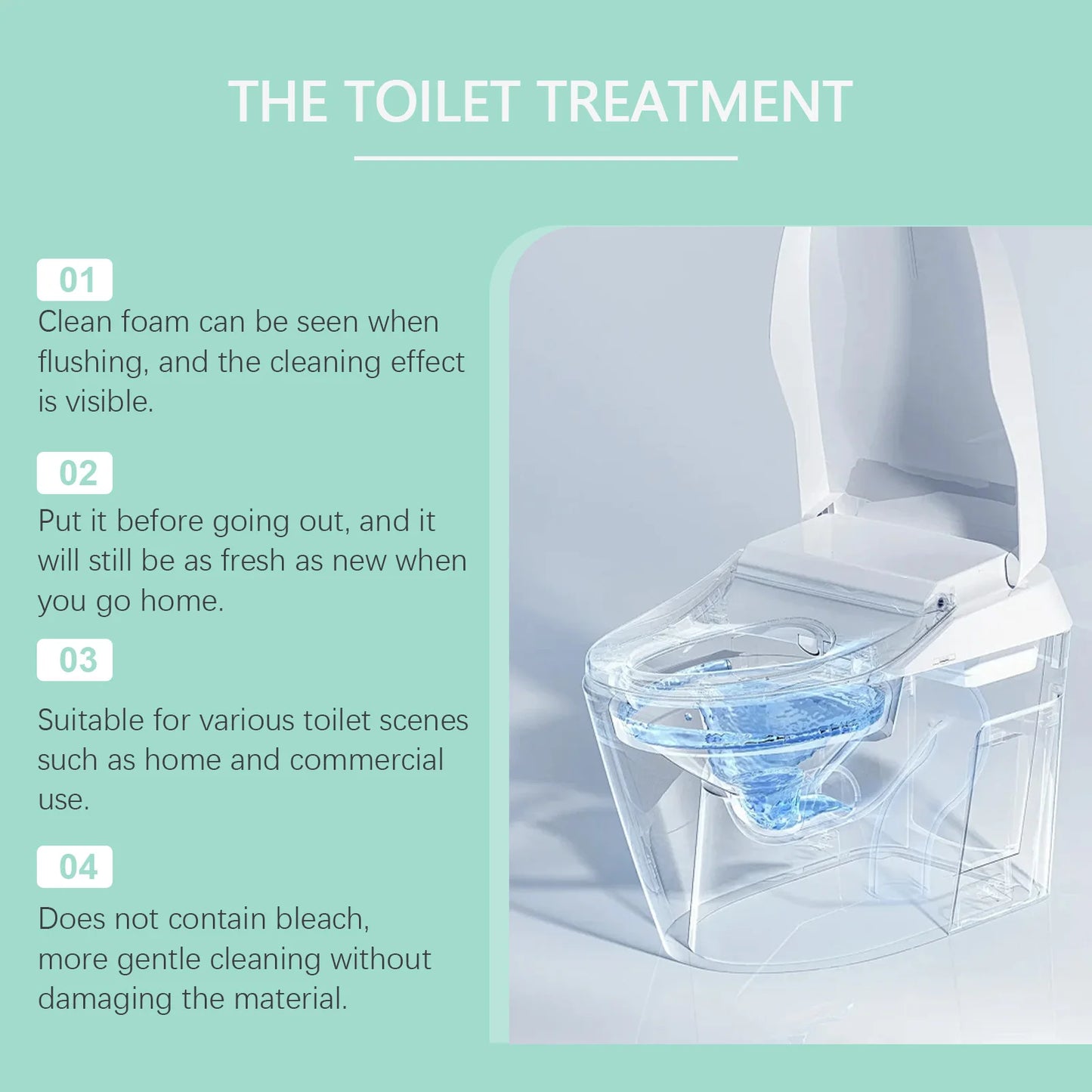 Toilet Bowl Cleaner Odor Remover