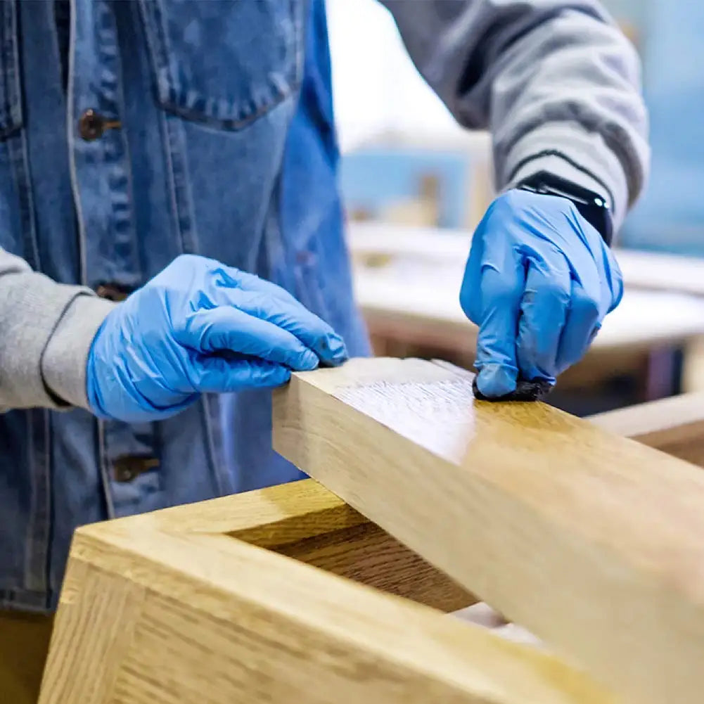 NONECN Disposable Vinyl Exam Gloves Latex Free Powder Free