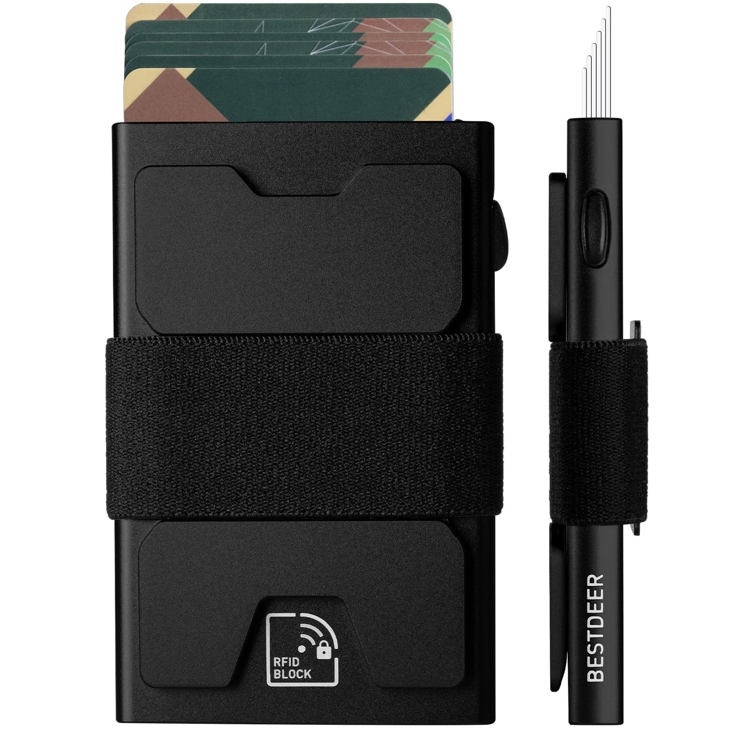 RFID Blocking Mini Credit Card Holder For Everyday Use