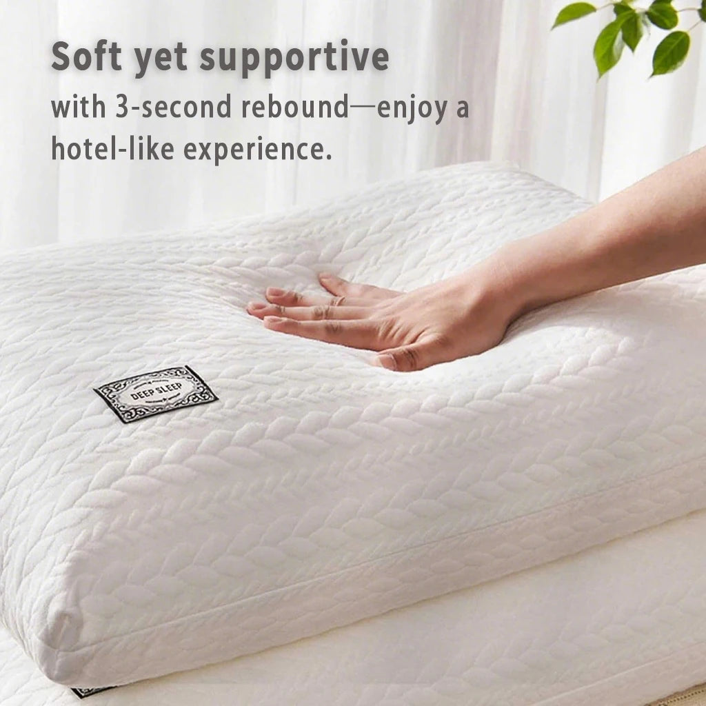 Luxury 3D Microfiber Cooling Bed Pillow for Superior Sleep
