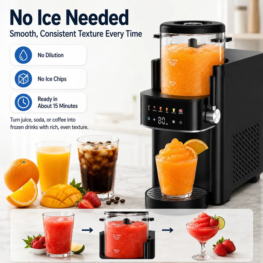 Multi Functional Beverage Machine With LED Display And Six Presets