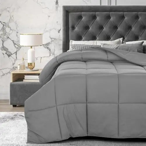 LDC Lux Decor Collection Down Alternative Box Stitched Comforter