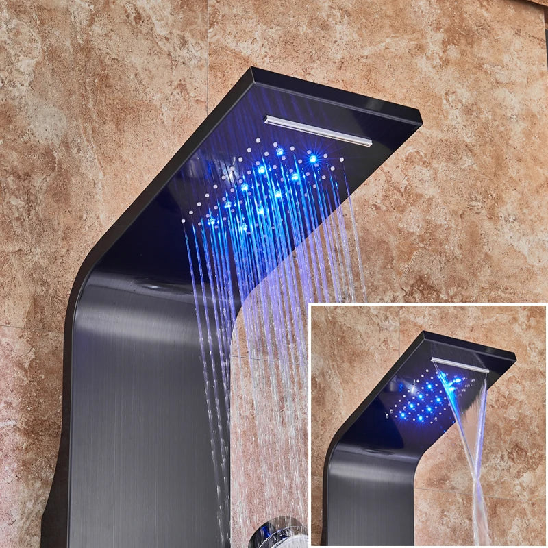 Rozin Intelligent LCD Shower Column System With 6 Modes