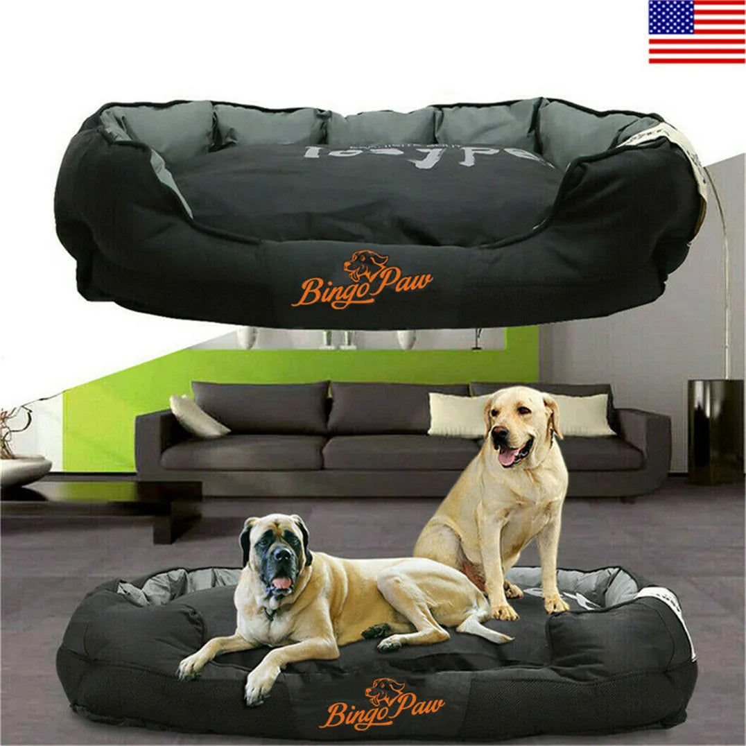 BINGOPAW Waterproof Orthopedic Sofa Dog Bed