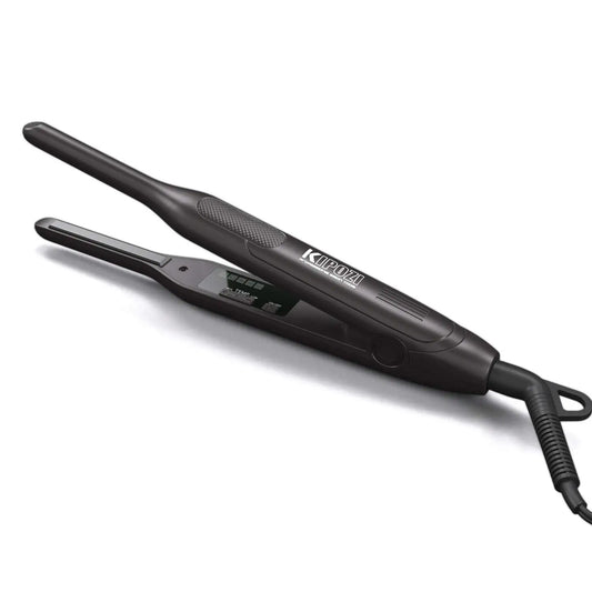 KIPOZI Pixie Cut Titanium Dual Voltage Flat Hair Iron Straightener