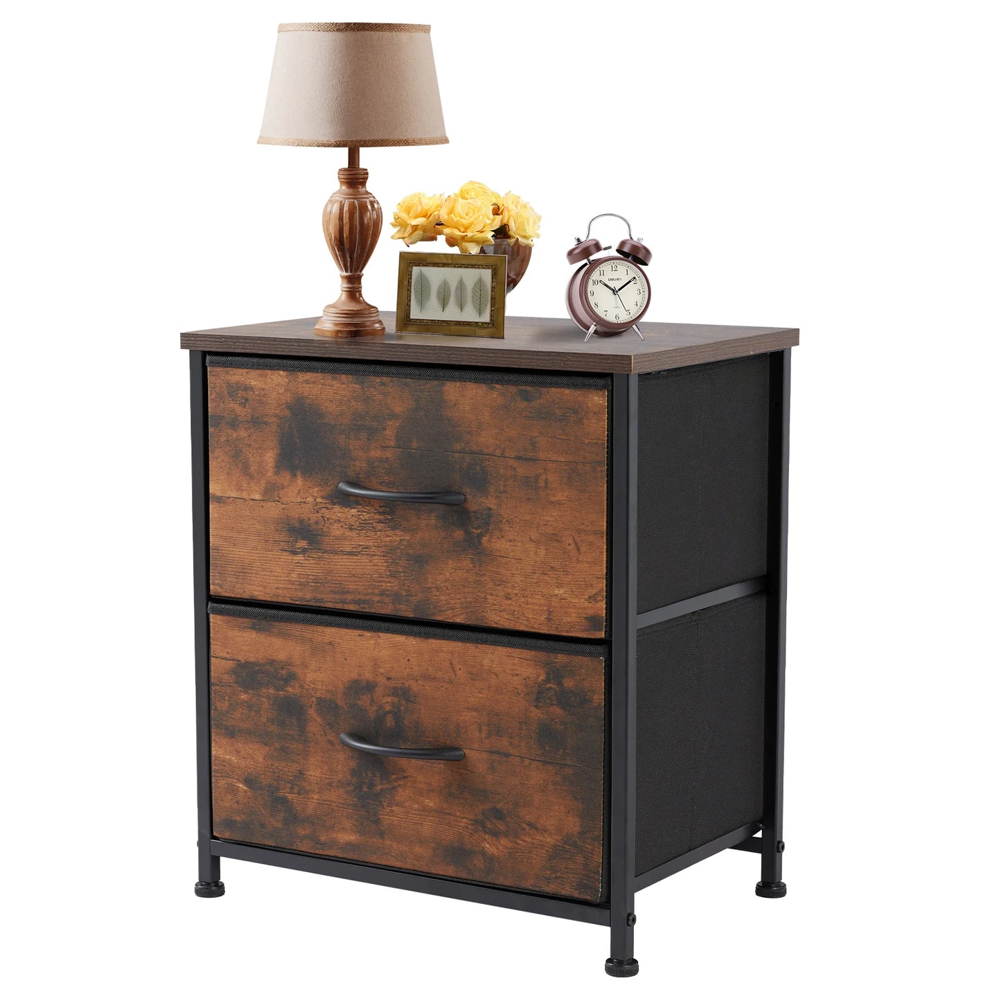Bedside Table With Storage Drawers