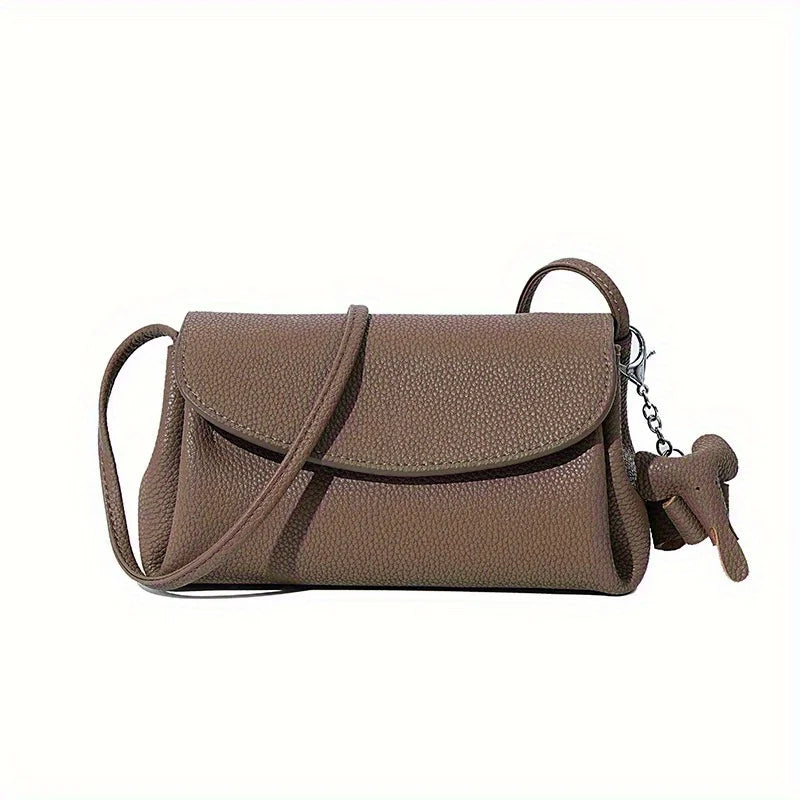 Elephant Cowhide Fashion Crossbody Bag Genuine Leather For Women