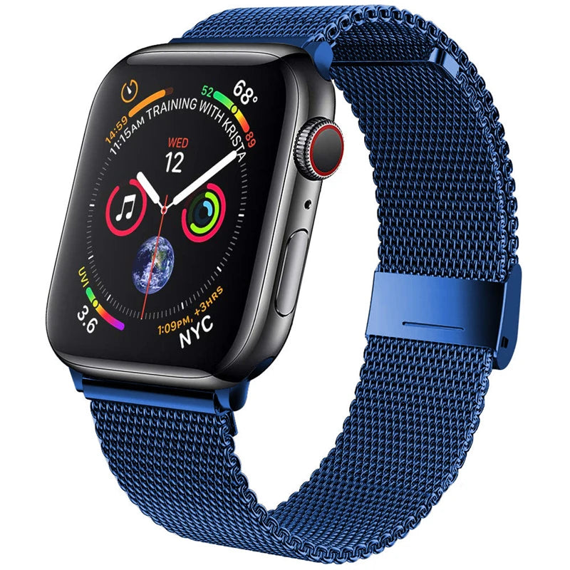 Jansin Stainless Steel Watch Strap For Apple Watch