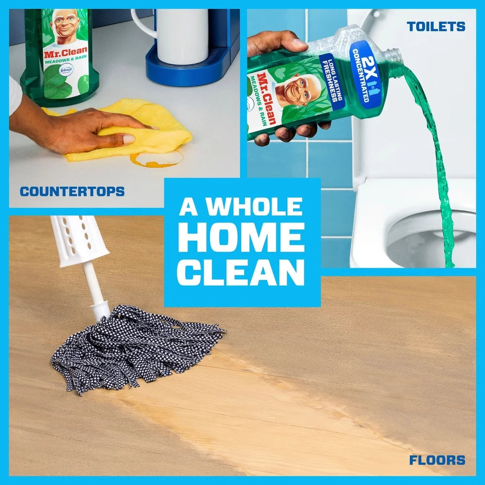 Mr Clean 2X Concentrated Multi Surface Cleaner All Purpose Formula