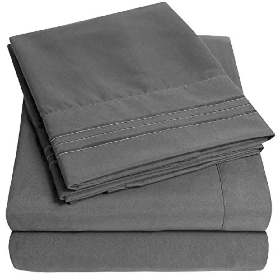 100 Percent Bamboo Fiber Luxury RV Bed Linen Set Six Piece Wrinkle Resistant