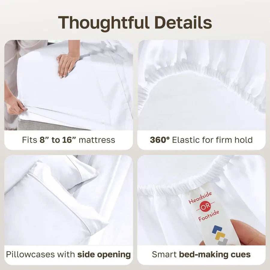 Natural Cotton Sheets Set
