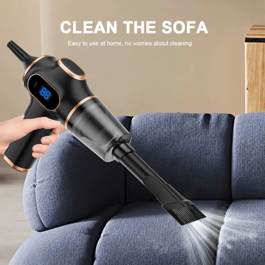High Power Cordless Bagless Handheld Vacuum Cleaner With HEPA