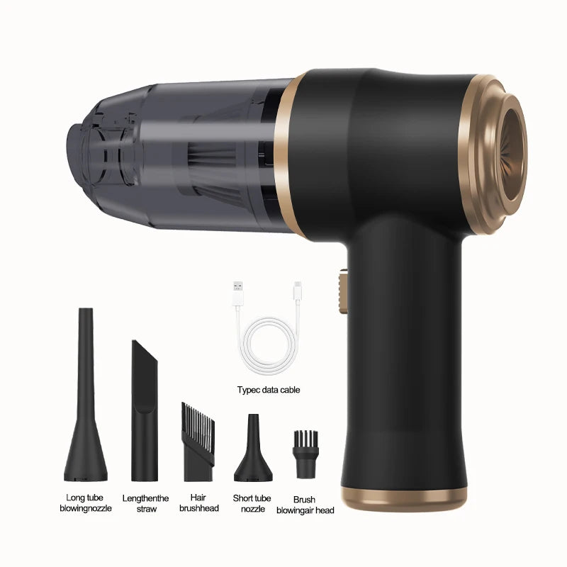 Cordless Portable High Power Vacuum Cleaner With HEPA Filter