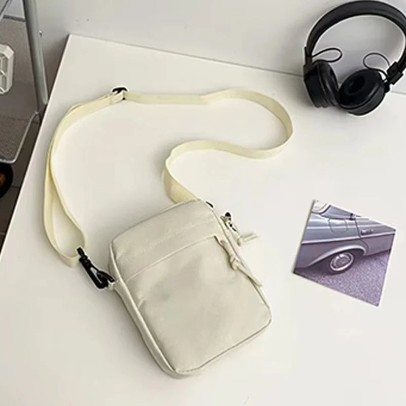 NONECN Men Oxford Satchel Bag Crossbody Casual Shoulder