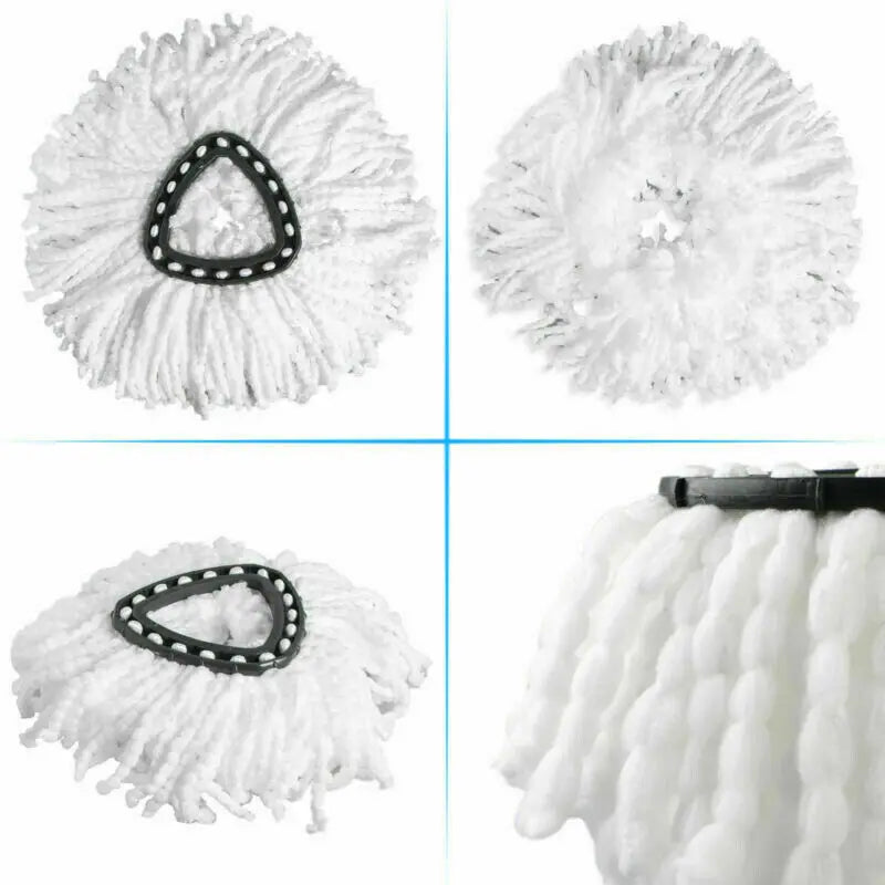 Easy Wring and Clean Turbo Microfibre Mop Replacement Head