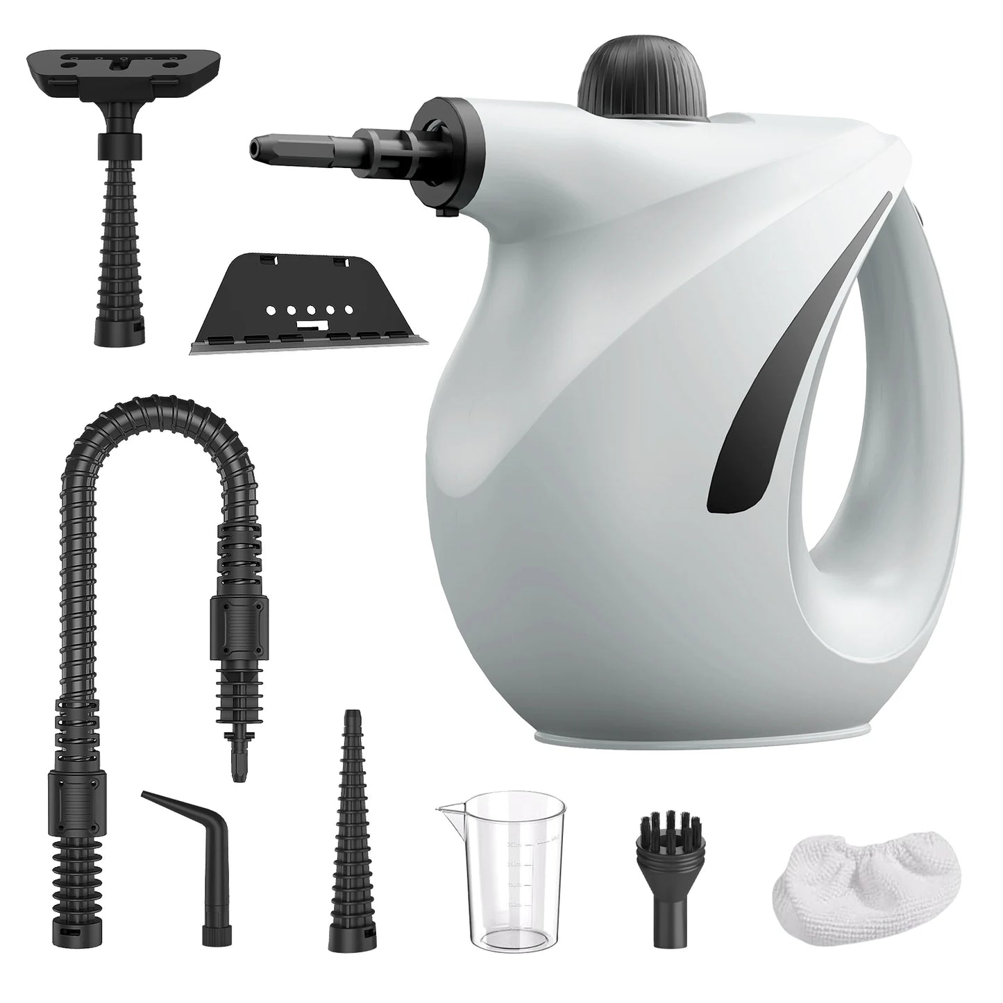 High Temperature Handheld Steam Cleaner 9 Piece Set Portable 350ml