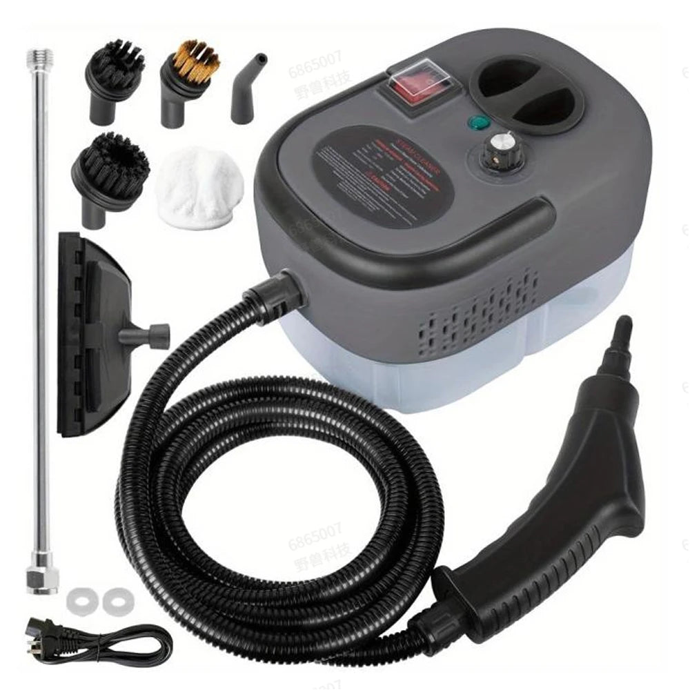 2500W 110V High Temperature Steam Cleaner Portable Handheld With Accessories