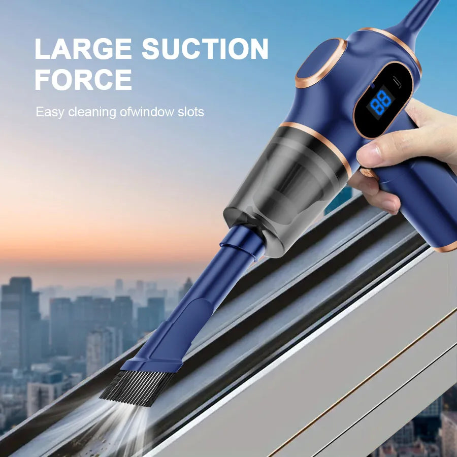 High Power Cordless Bagless Handheld Vacuum Cleaner With HEPA