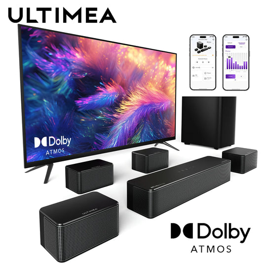 ULTIMEA Poseidon D80 7.1 Surround Soundbar With Dolby Atmos