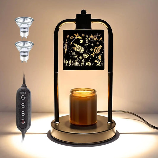 Hummingbird Electric Candle Warmer Lamp With Timer