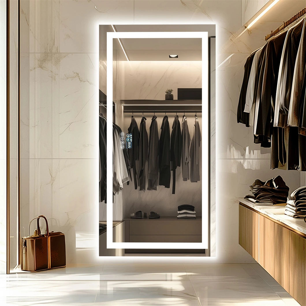 Borwart Smart LED Vanity Mirror With Bluetooth