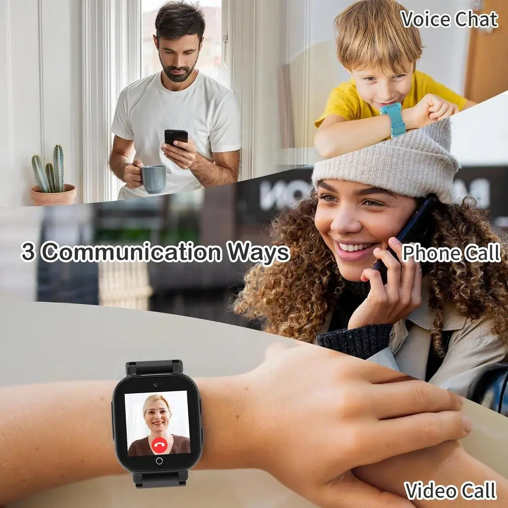 Kids 4G Smartwatch With GPS Tracker And Video Calling