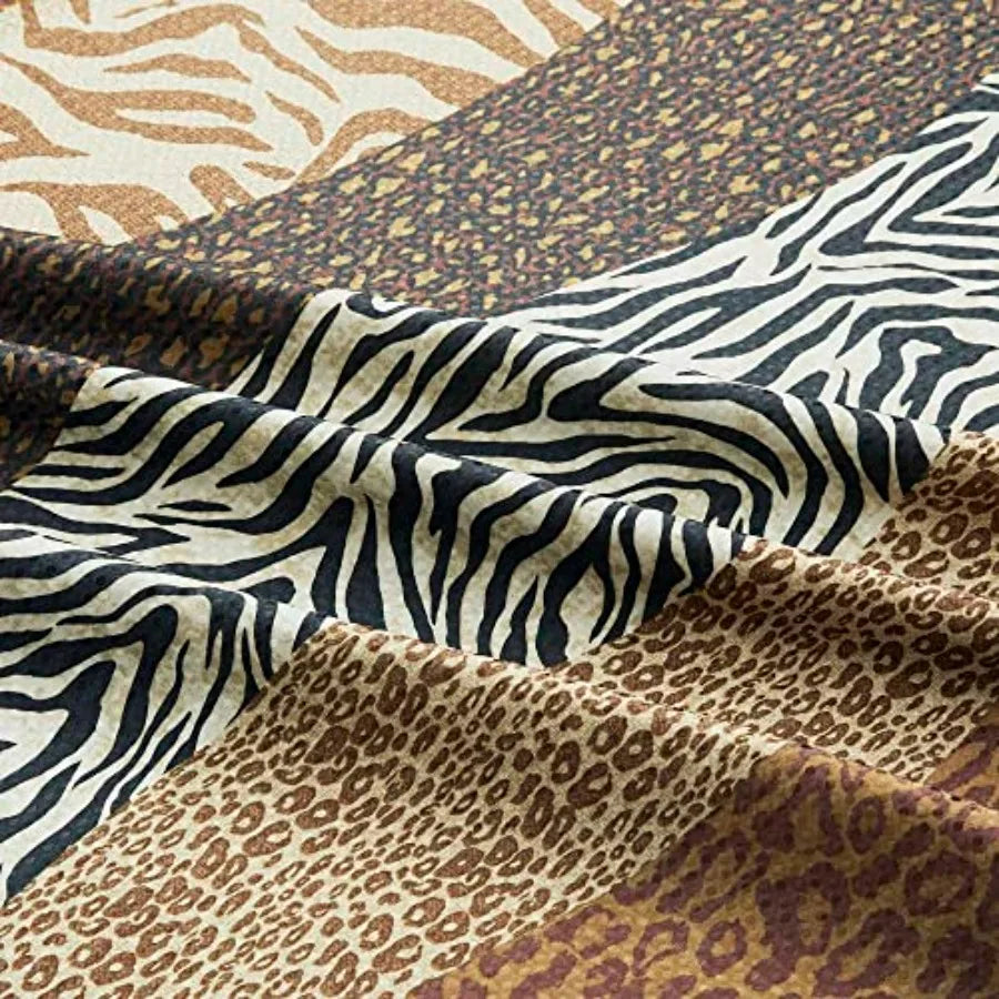 Luxurious Leopard Print Bathroom Set For Modern Homes