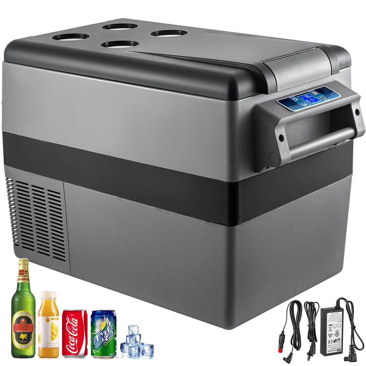 VEVOR Portable Car Mini Fridge Freezer Compressor Cooler