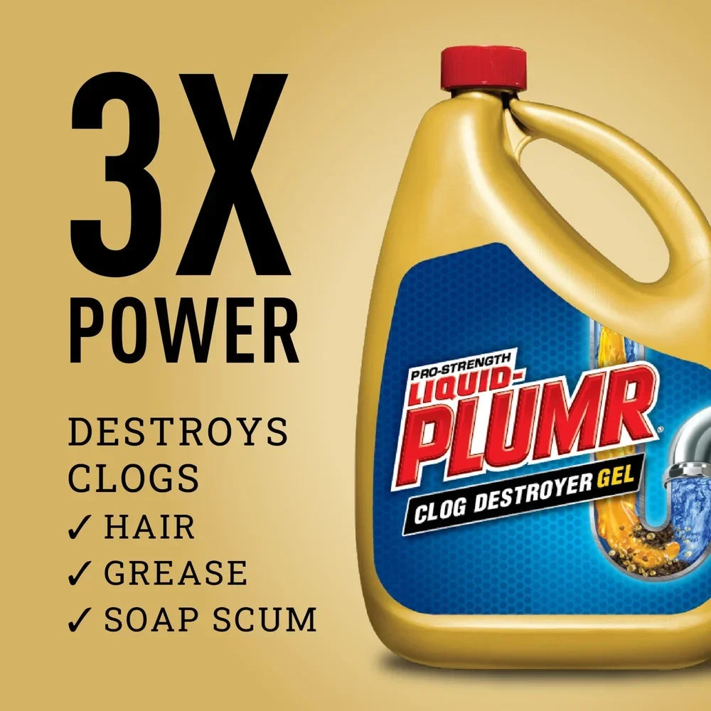 Pro Strength 3 In 1 Clog Destroyer For Pipes OdorControl
