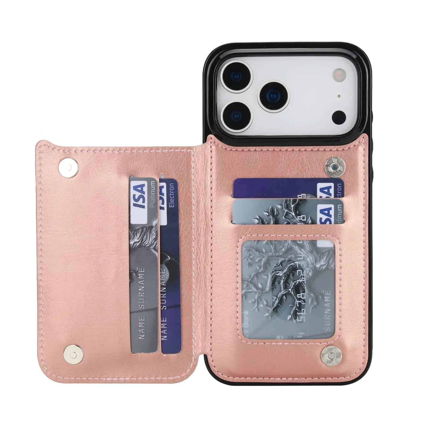 iPhone Pro Max Air Wallet Case With Card Holder Magnetic