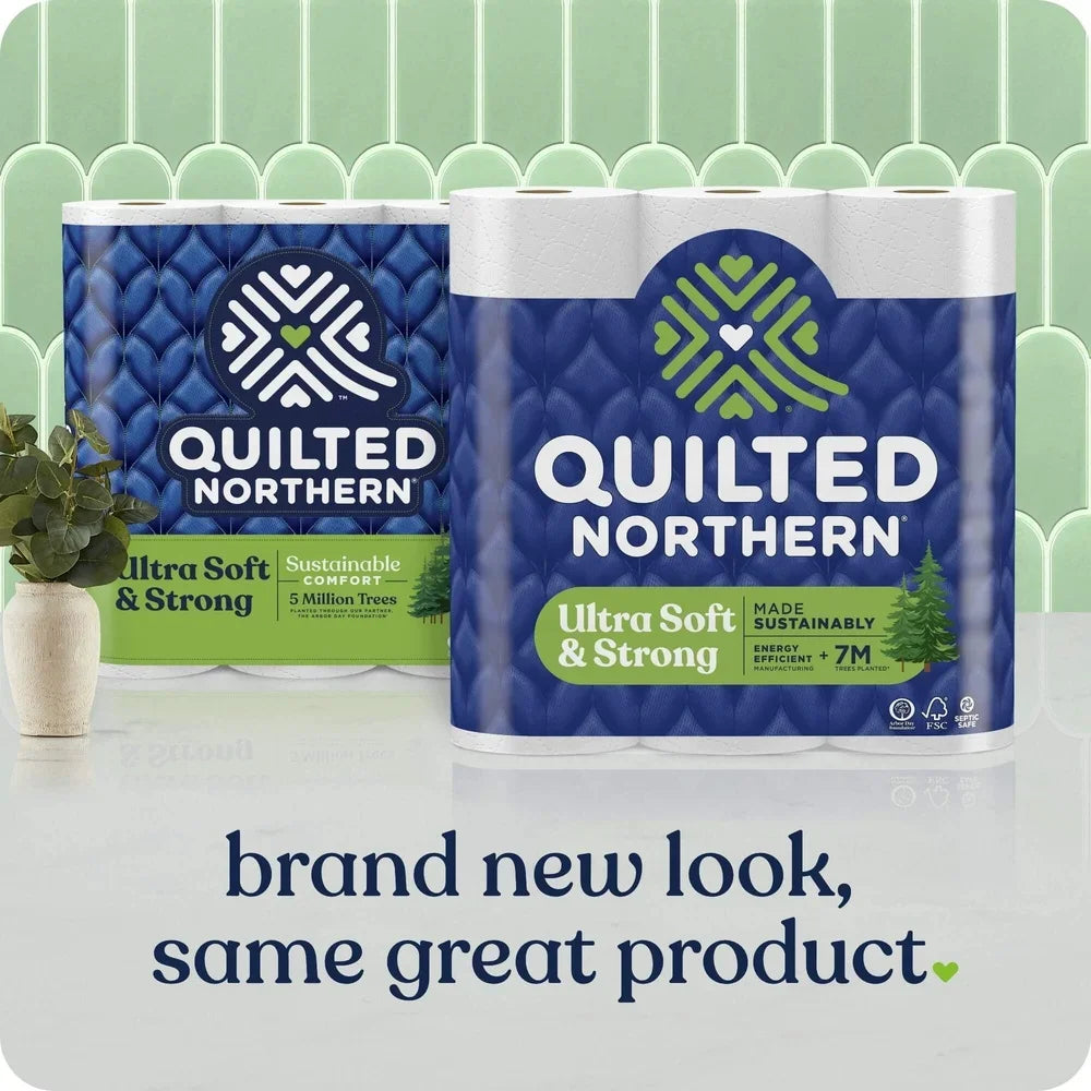 Eco Friendly 2 Ply Toilet Paper Ultra Strong Septic Safe